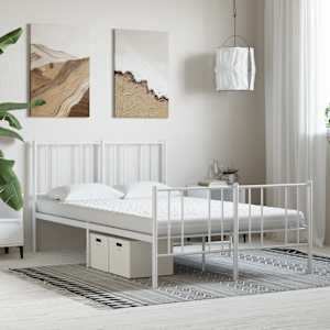 vidaXL Schaumstoffmatratze Wei&szlig; 140x220 cm 7-Zonen H&auml;rtegrad 20 ILD