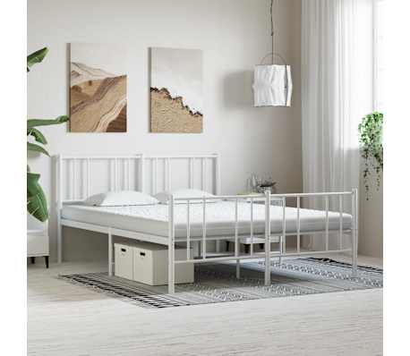vidaXL Schaumstoffmatratze Wei&szlig; 160x220 cm 7-Zonen H&auml;rtegrad 20 ILD