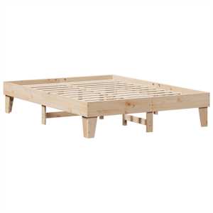 vidaXL Cadre de lit sans matelas 160x200 cm bois massif de pin