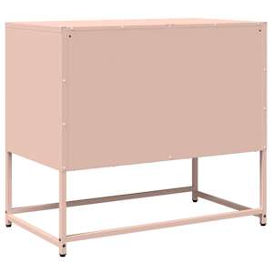 TV skříňka růžová 68x39x60,5 cm Ocel válcovaná za studena - obrázek 8
