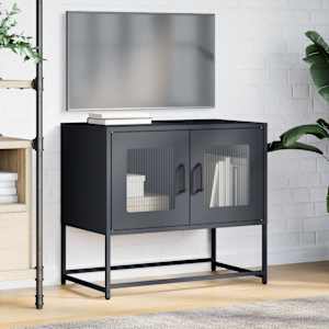 TV skříňka antracit 68x39x60,5 cm Ocel válcovaná za studena - obrázek 3