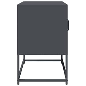 TV skříňka antracit 68x39x60,5 cm Ocel válcovaná za studena - obrázek 7