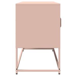 TV skříňka růžová 100,5x39x60,5 cm ocel válcovaná za studena - obrázek 6