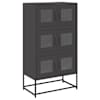 vidaXL Highboard Black 68x39x123 cm Teras