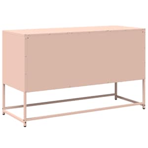 TV skříňka růžová 100,5 x 39 x 60,5 cm ocel - obrázek 8