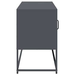 TV skříňka antracitová 100,5 x 39 x 60,5 cm ocel - obrázek 7