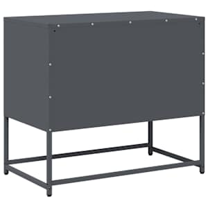 TV skříňka antracitová 68 x 39 x 60,5 cm ocel - obrázek 8