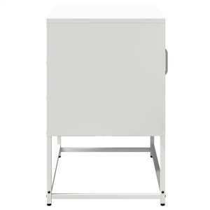 TV skříňka bílá 68 x 39 x 60,5 cm ocel - obrázek 7