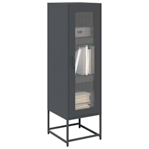 Visoka deska antracit 36x39x123 cm Hladno valjano jeklo