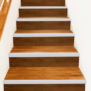 Robniki za stopnice 30 pcs srebrna 67 cm Aluminij