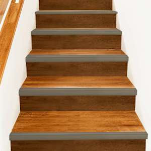 Robniki za stopnice 30 pcs Šampanjec 67 x 3 x 2 cm Aluminij