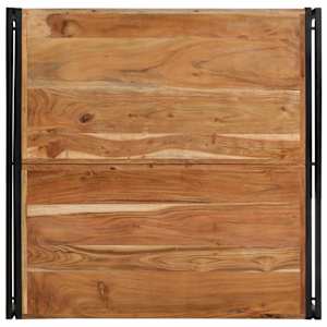 Konferenční stolek 100x100x35 cm Masivní dřevo Akácie - obrázek 4