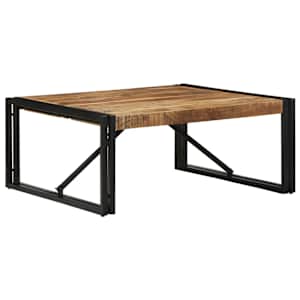 Konferenční stolek 80x80x35 cm masivní hrubé mangovníkové dřevo - obrázek 11