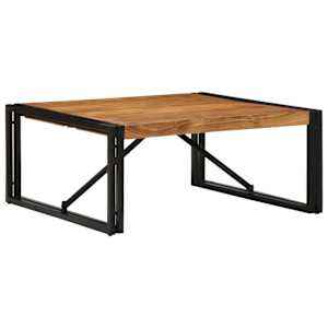 Konferenční stolek 80x80x35 cm masivní akáciové dřevo - obrázek 1