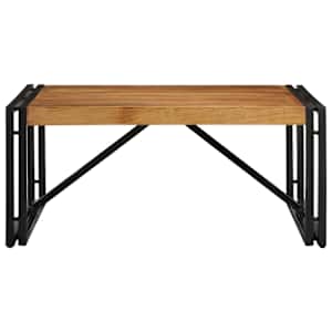 Konferenční stolek 80x80x35 cm masivní akáciové dřevo - obrázek 2