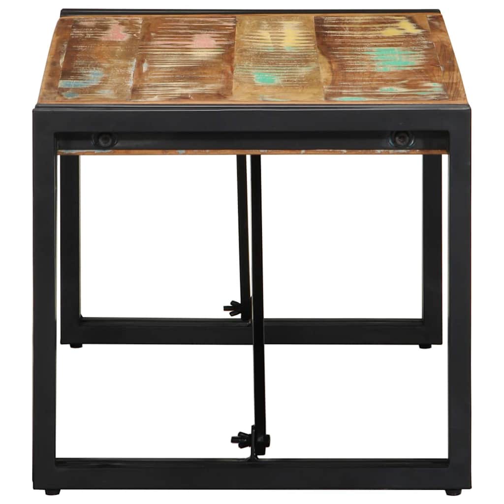 Thumbnail - vidaXL Couchtisch Mehrfarbig 80x40x35 cm Altholz Massivholz