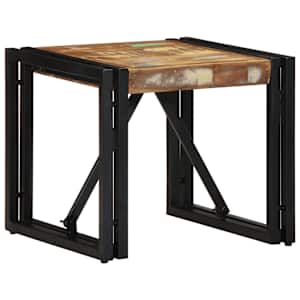 Konferenční stolek vícebarevný 40x40x35 cm recyklované dřevo - obrázek 10