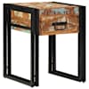vidaXL Otsalaud sahtliga 40 x 40 x 50 cm Tugev taastatud puit