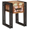 vidaXL Otsalaud sahtliga 30 x 30 x 40 cm Tugev taastatud puit