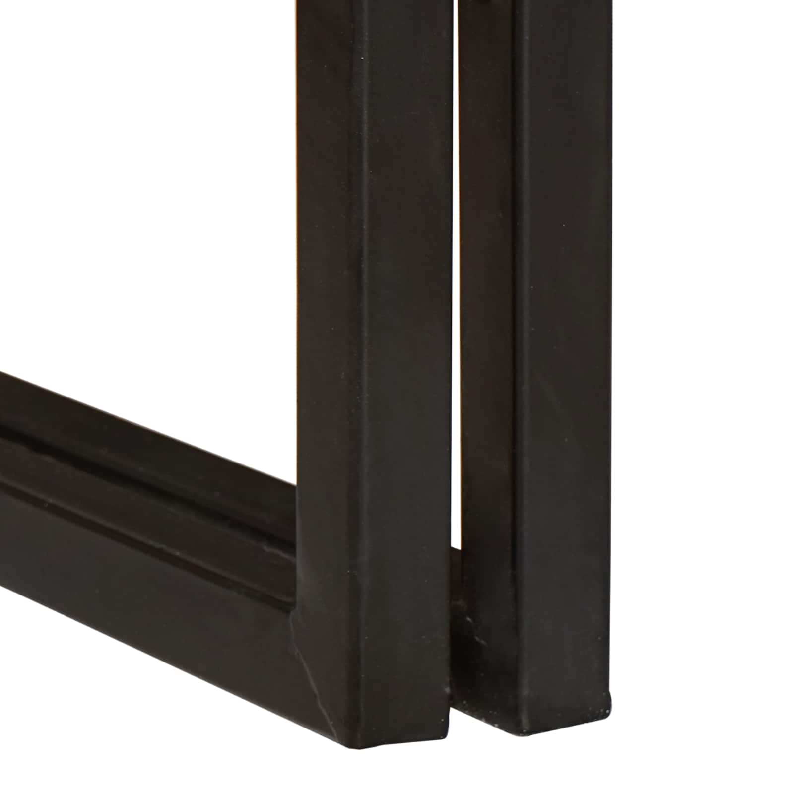 Strani šal s predalom Rjava 66 x 33 x 70 cm Masiven les akacije - slika 8