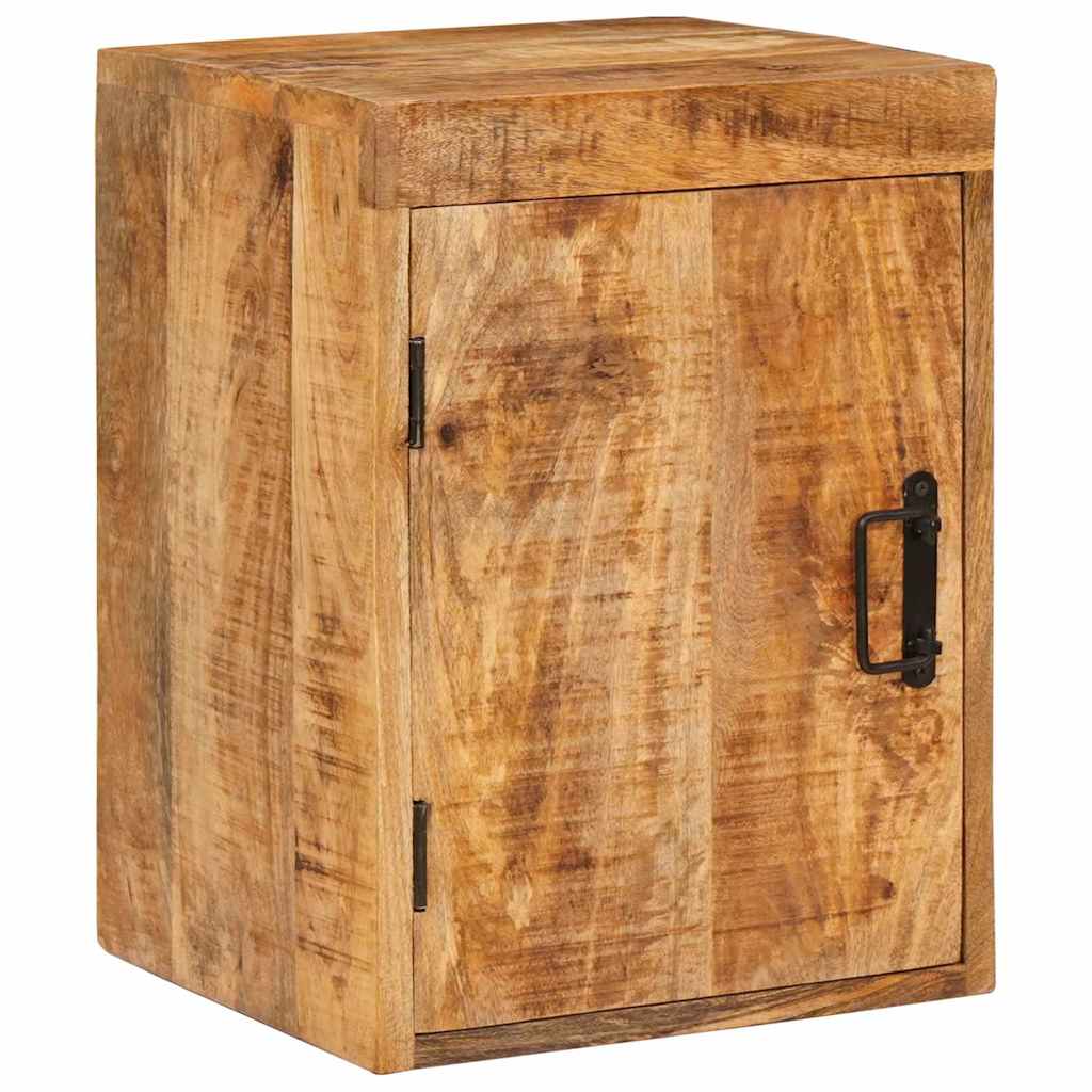 vidaXL Nachtkastje Bruin 35 x 33 x 48 cm Massief Mango Hout