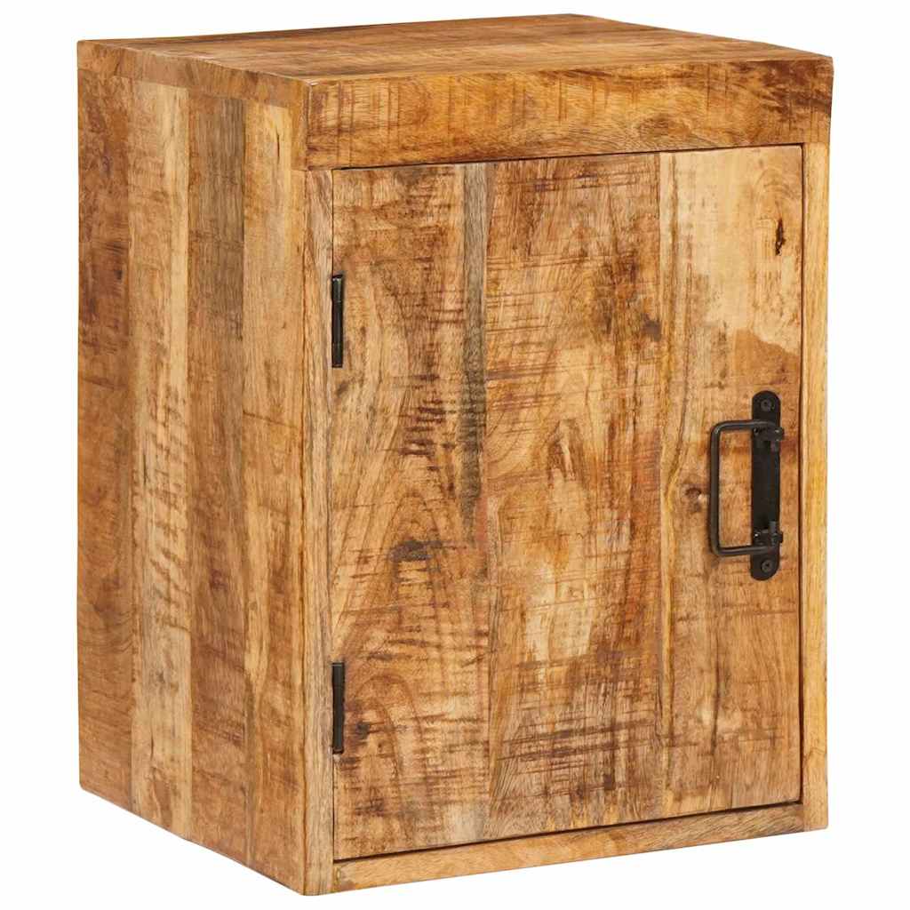 vidaXL Nachtkastje 2 pcs Bruin 35 x 33 x 48 cm Massief Mango Hout