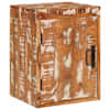 vidaXL &Ouml;&ouml;kapp Pruun 35 x 33 x 48 cm Taastatud puit
