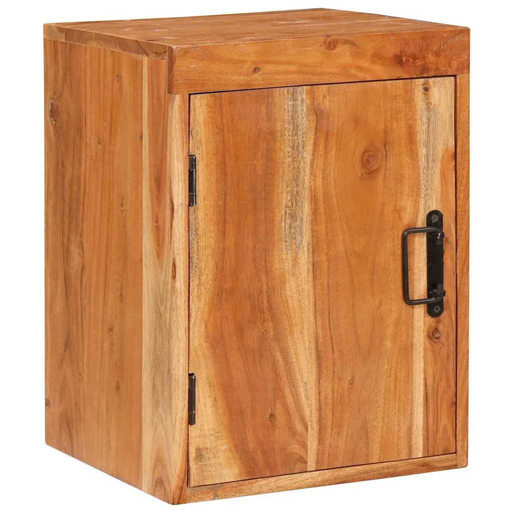 vidaXL Nachtkastje Bruin 35 x 33 x 48 cm Massief Hout Acacia