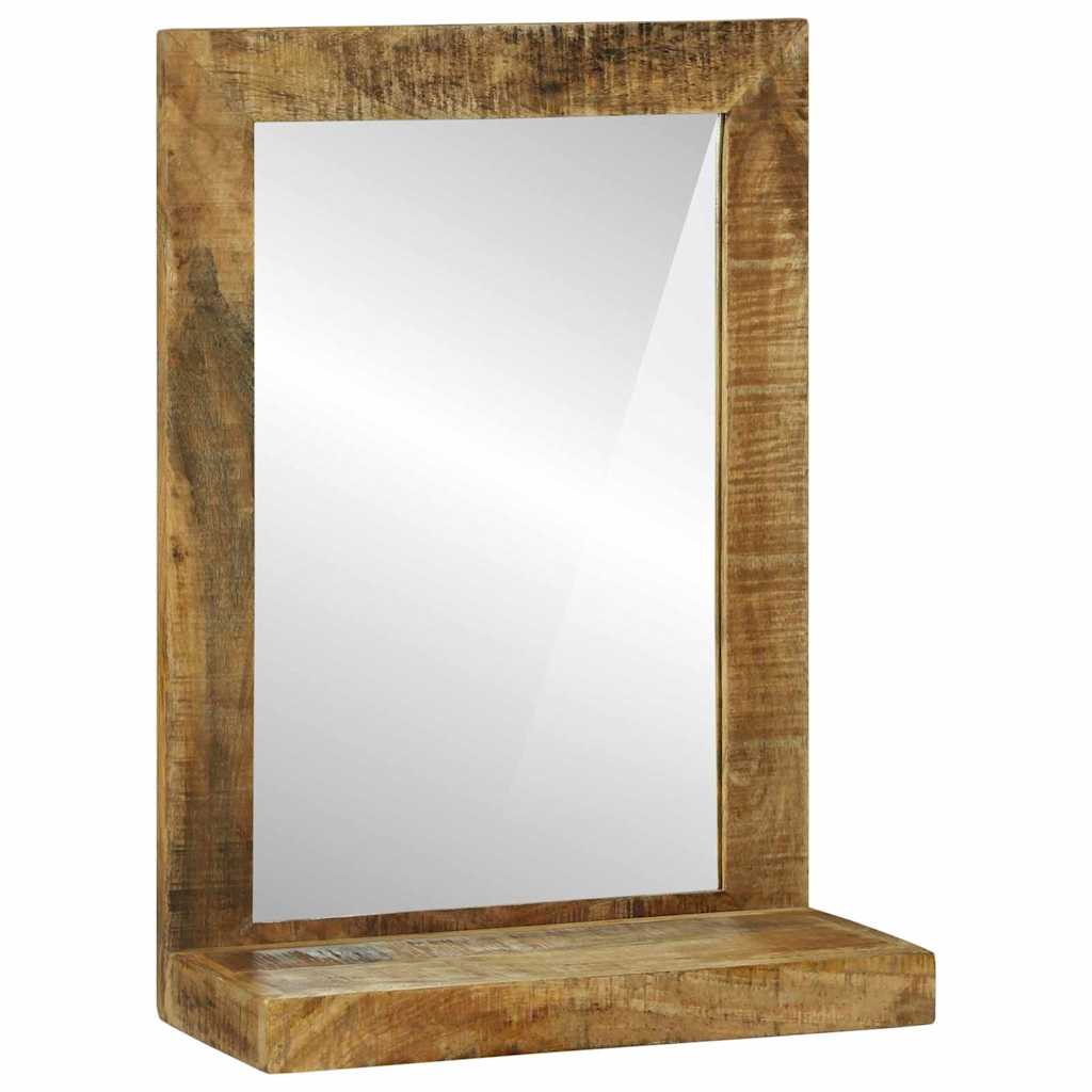 Kylpyhuoneen Peili 50x22x70 cm Täysi Karhea Mangopuu