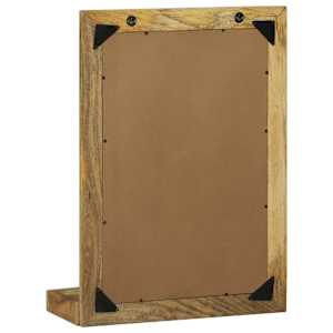Koupelnové zrcadlo Hnědá 50 x 22 x 70 cm Masivní mangové dřevo - obrázek 6