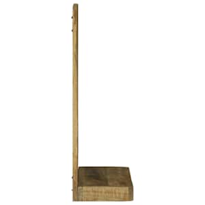 Koupelnové zrcadlo Hnědá 50 x 22 x 70 cm Masivní mangové dřevo - obrázek 5