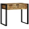 vidaXL Magamistoa meikimislaudade Pruun 90 x 50 x 75 cm Mangopuit