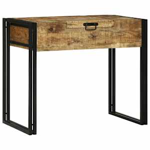 vidaXL Magamistoa meikimislaudade Pruun 90 x 50 x 75 cm Mangopuit