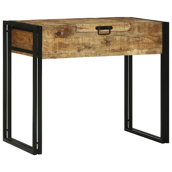 vidaXL Magamistoa meikimislaudade Pruun 90 x 50 x 75 cm Mangopuit