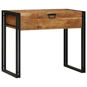 vidaXL Magamistoa meikimislaudade Pruun 90 x 50 x 75 cm Akaatsiapuit