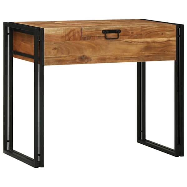 vidaXL Magamistoa meikimislaudade Pruun 90 x 50 x 75 cm Akaatsiapuit