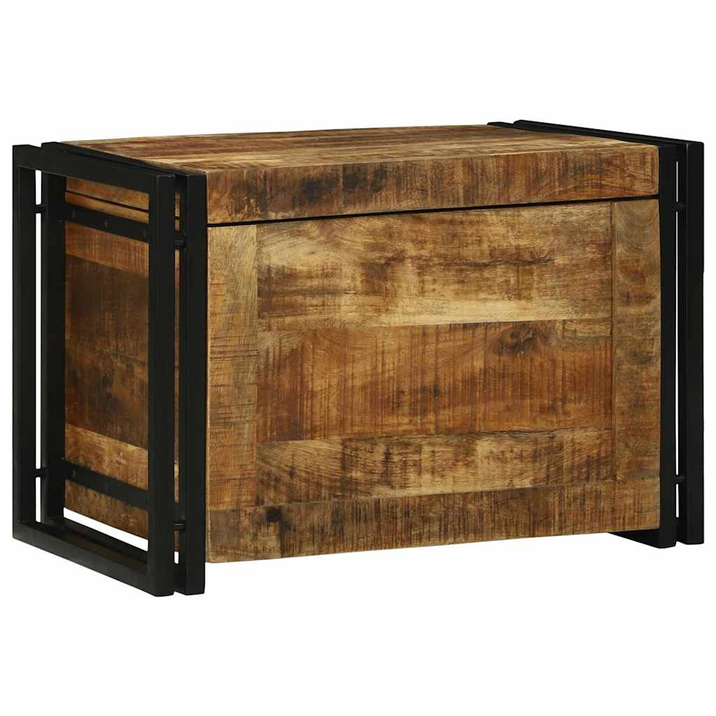 Opbevaringsboks 60 x 40 x 41 cm - Solid Groft Mango