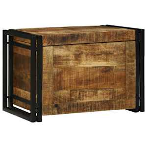 Shranjevalna škatla 60 x 40 x 41 cm Masiven les manga