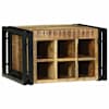 vidaXL Veepudeli Riiul 2 tk 46 x 35 x 27,5 cm Tugev mango puu