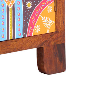 TV skříňka Multicolour 110x30x40 Masivní dřevo akácie - obrázek 10