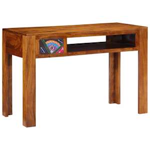 vidaXL Kirjutuslaud sahtliga ladustamisega Pruun 110 x 50 x 73 cm