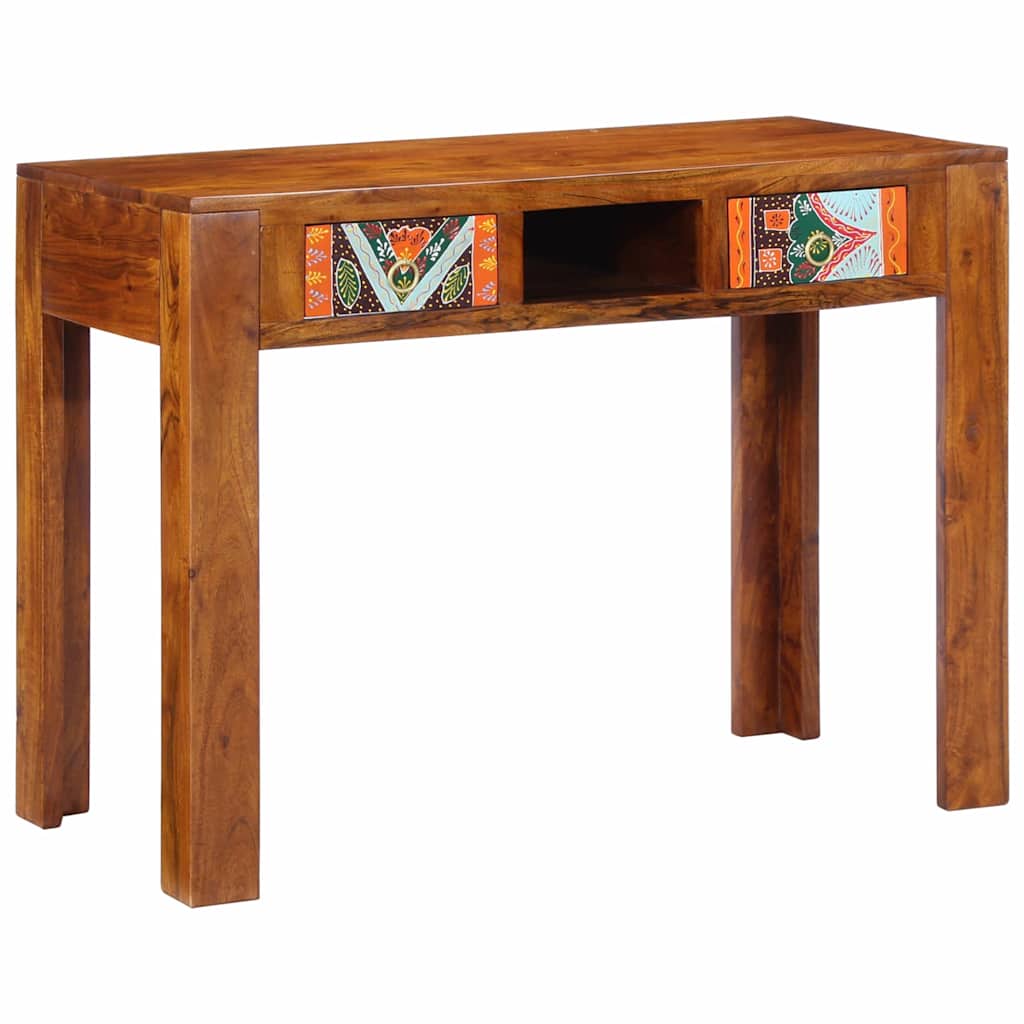 Bureau 100x50x75 cm Bois massif d'acacia