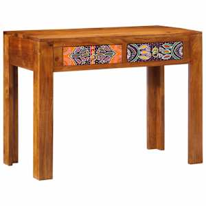 Pisalna miza s predalom s shranjevanjem Rjava 100 x 50 x 75 cm