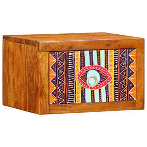 Nočna omarica s predalom Rjava 35 x 30 x 22 cm