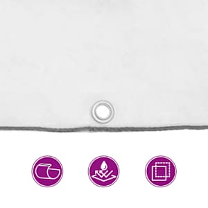 Čirá plachta s oky 1x5 m polyethylen - obrázek 10