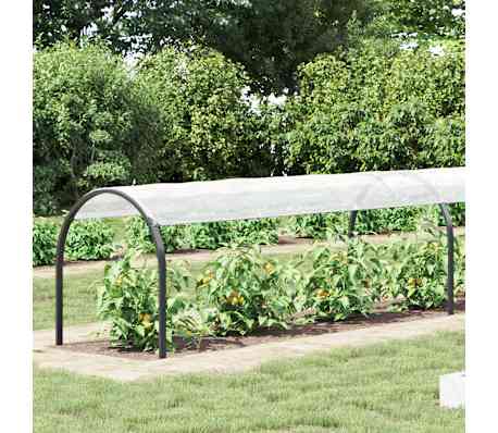 vidaXL Bâche transparente avec œillets 1x10 m polyéthylène