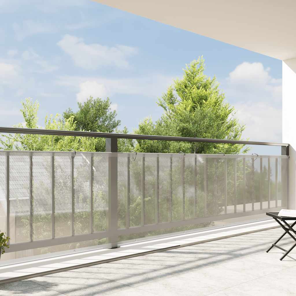 vidaXL Prelata transparenta cu ochiuri 1x12 m polietilena