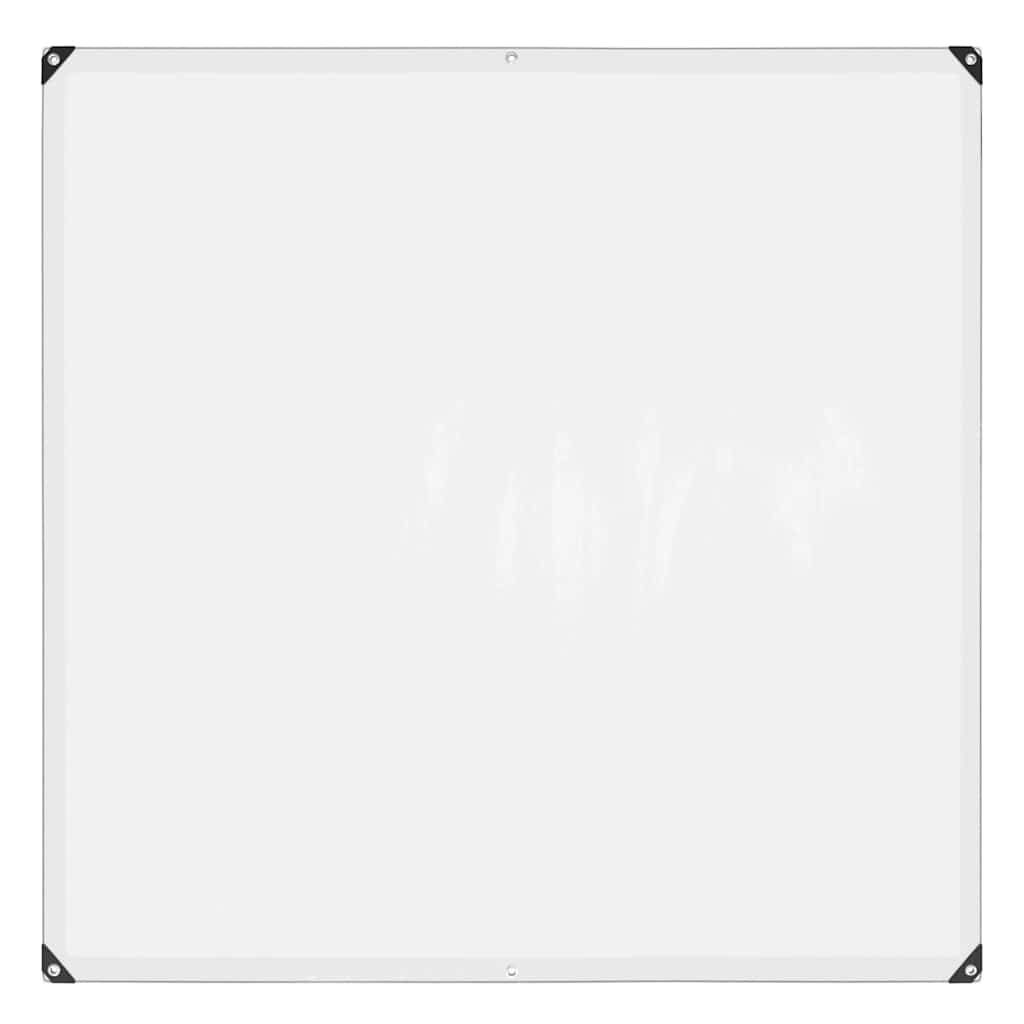 vidaXL Průhledná plachta s očky 2x2 m polyethylenová