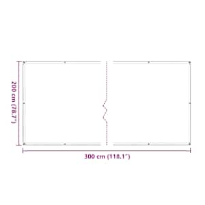 Čirá plachta s oky 2x3 m polyethylen - obrázek 12