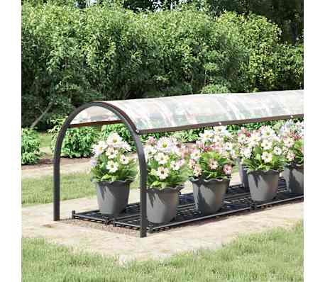 vidaXL Bâche transparente avec œillets 1x5 m polyéthylène